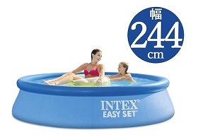 �ƒ�p��^�r�j�[���v�[���˃C�[�W�[�Z�b�g�v�[�� - INTEX�А� �C�[�W�[�Z�b�g�v�[���{�� 244cm�~61cm